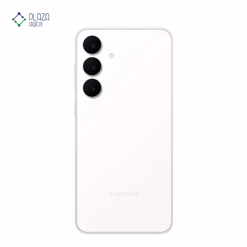 نمای پشت گوشی موبایل سامسونگ مدل Galaxy S25 FE ظرفیت 512 گیگابایت رم 8 گیگابایت رنگ سفید پلازا دیجیتال