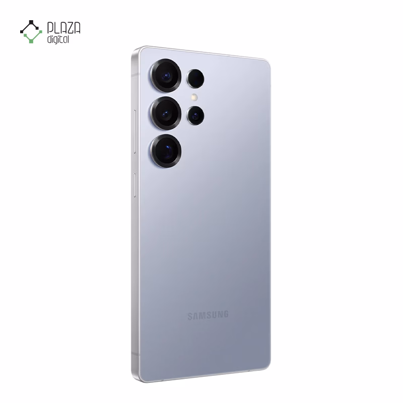 نمای پشت گوشی موبایل سامسونگ مدل Galaxy S25 Ultra ظرفیت 1 ترابایت رم 16 گیگابایت - ویتنام رنگ آبی پلازا دیجیتال