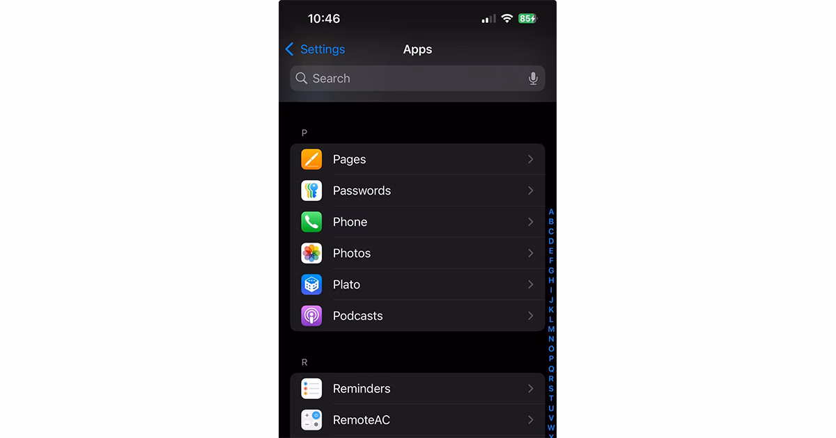 نحوه خارج شدن از بلاک لیست در آیفون (iOS) 