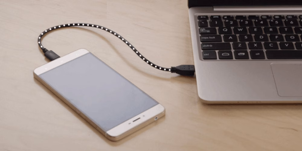 اتصال اندروید به مک بوک از طریق کابل USB