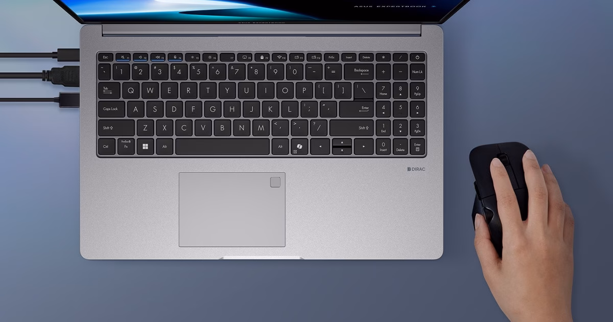 بررسی لپ تاپ ایسوس مدل ExpertBook P1503CVA از نظر کیبورد