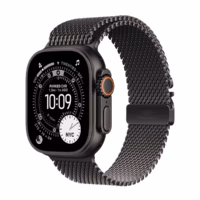 ساعت هوشمند اپل مدل Ultra 3 Titanium Milanese Loop 49mm مشکی پلازادیجیتال