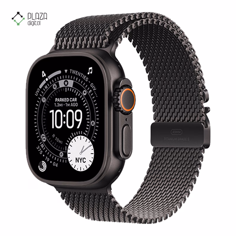 ساعت هوشمند اپل مدل Ultra 3 Titanium Milanese Loop 49mm پلازادیجیتال