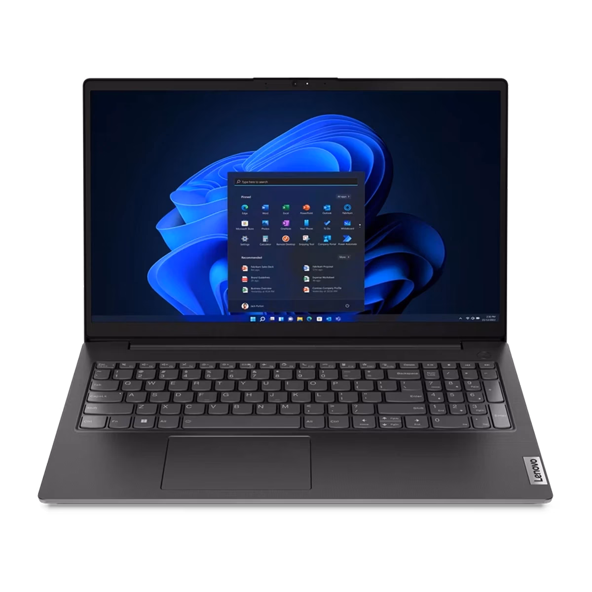 لپ تاپ لنوو 15.6 اینچی مدل V15 R7 7730U 24GB 2TB Radeon رنگ مشکی پلازا دیجیتال