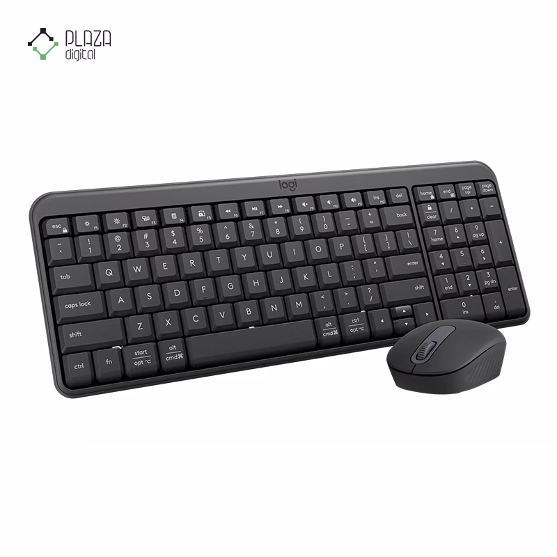 کیبورد و ماوس بی سیم لاجیتک MK250 پلازادیجیتال