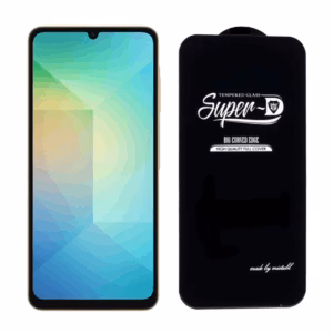 گلس شیشه ای گوشی سامسونگ Galaxy A06 مدل Super D پلازادیجیتال