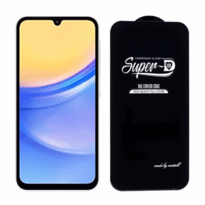 گلس شیشه ای گوشی سامسونگ Galaxy A15 4G مدل Super D پلازادیجیتاال