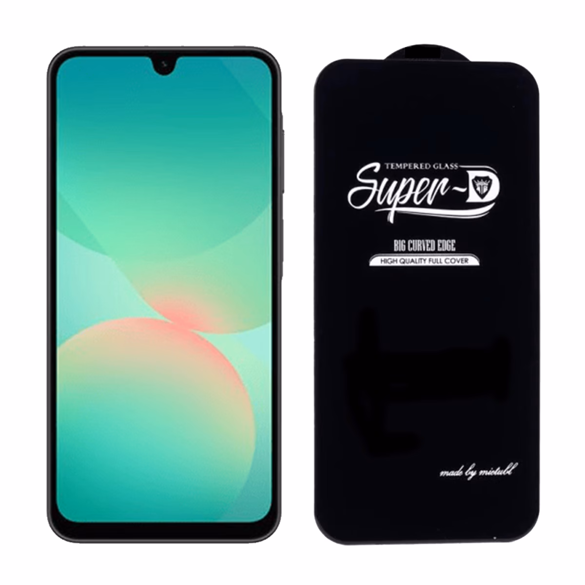 گلس شیشه ای گوشی سامسونگ Galaxy A26 مدل Super D پلازادیجیتال