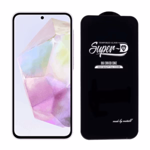 گلس شیشه ای گوشی سامسونگ Galaxy A35 مدل Super D پلازادیجیتال