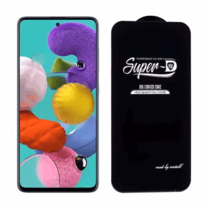 گلس گوشی سامسونگ Galaxy A51 مدل Super D پلازادیجیتال