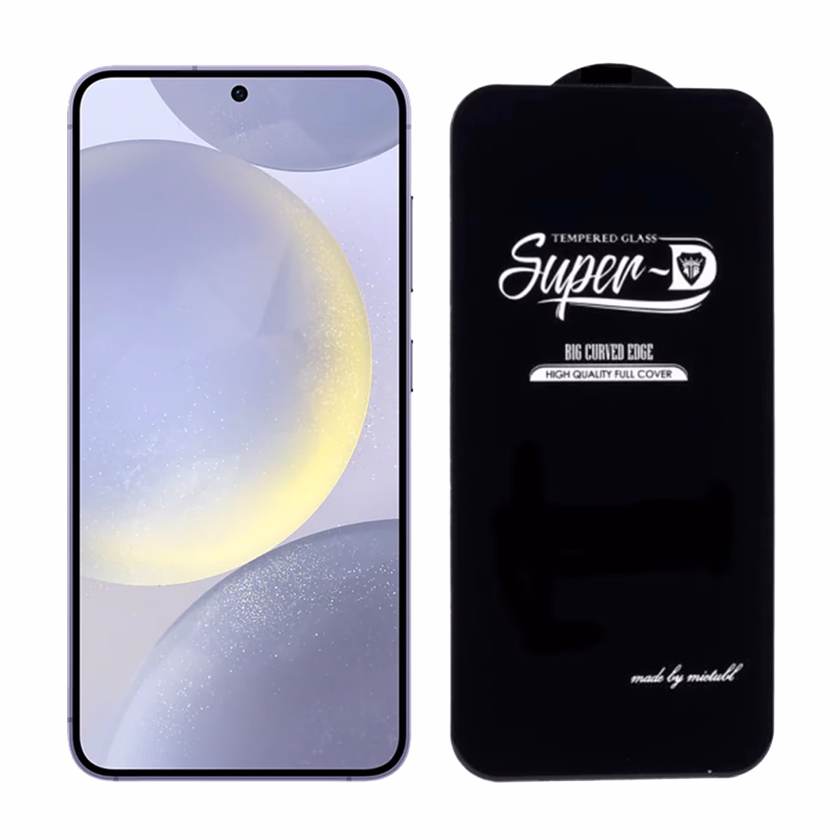 گلس شیشه ای گوشی سامسونگ Galaxy S24 FE مدل Super D پلازادیجیتال
