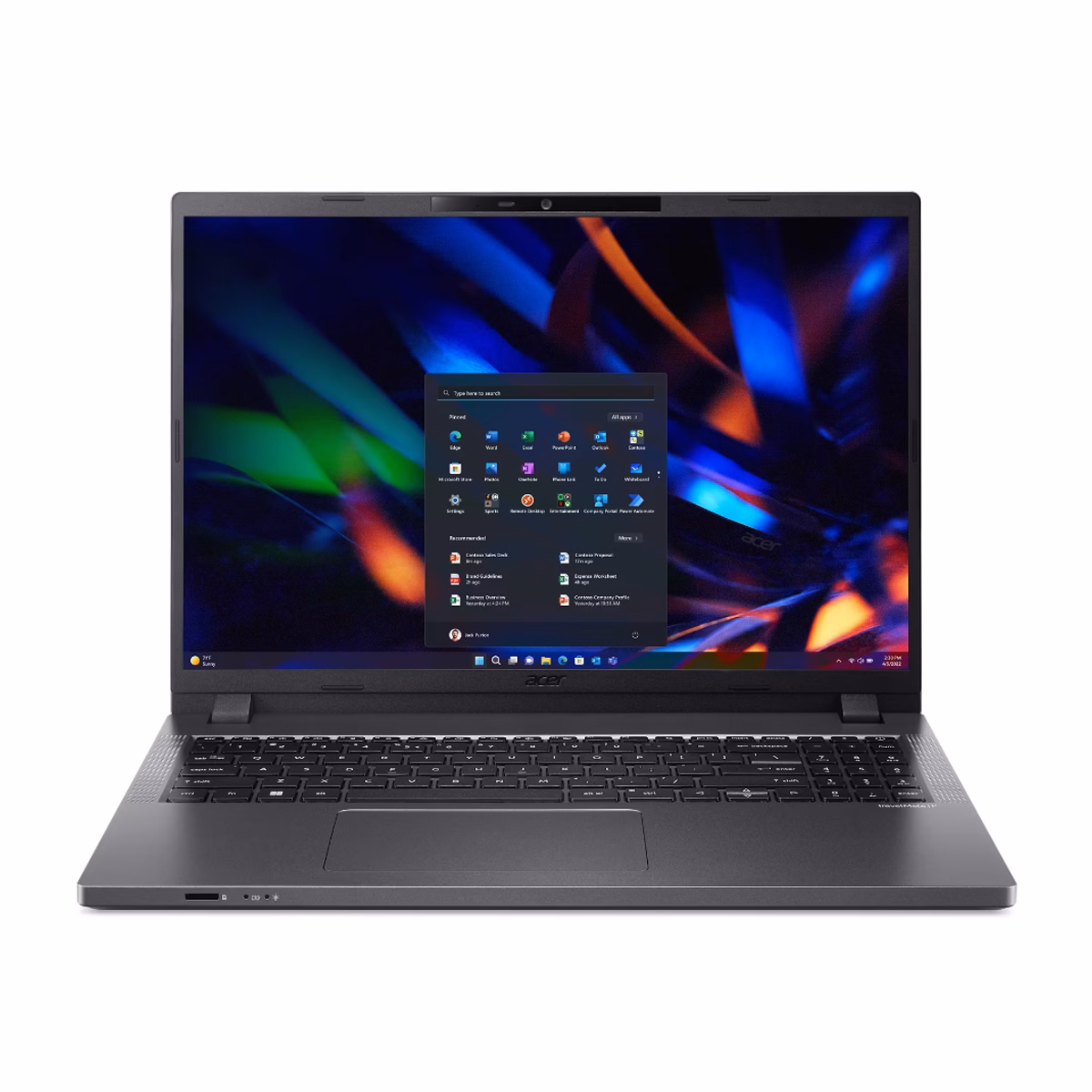 لپ تاپ ایسر 16 اینچی مدل TravelMate P2 16 TMP216-51G-TCO-748N i7 1355U 16GB 512GB RTX2050 پلازا دیجیتال