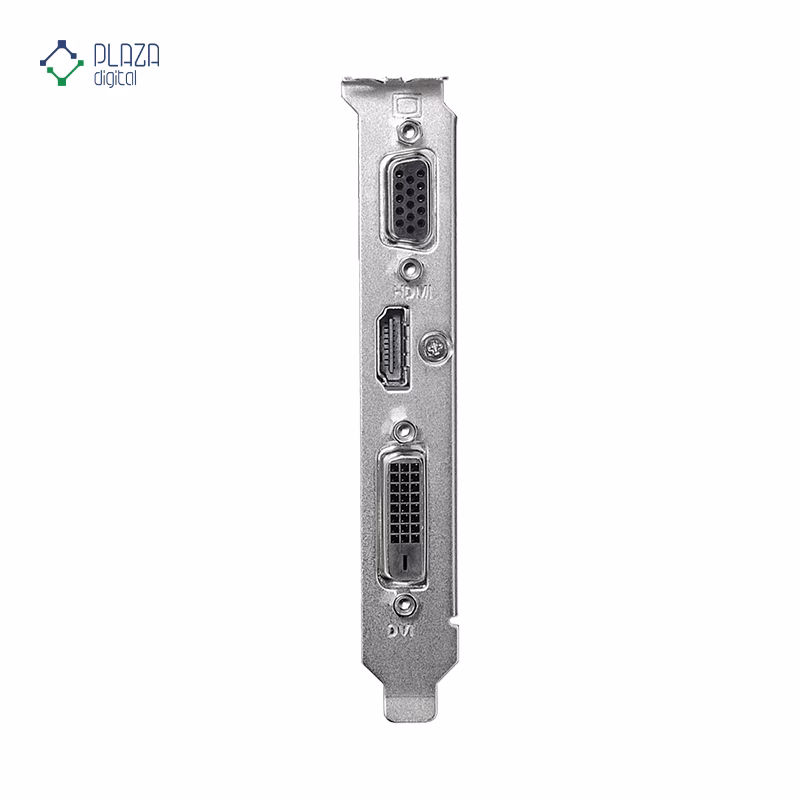 درگاه های کارت گرافیک ایسوس مدل GT710-SL-2GD5-BRK حافظه 2 گیگابایت پلازا دیجیتال