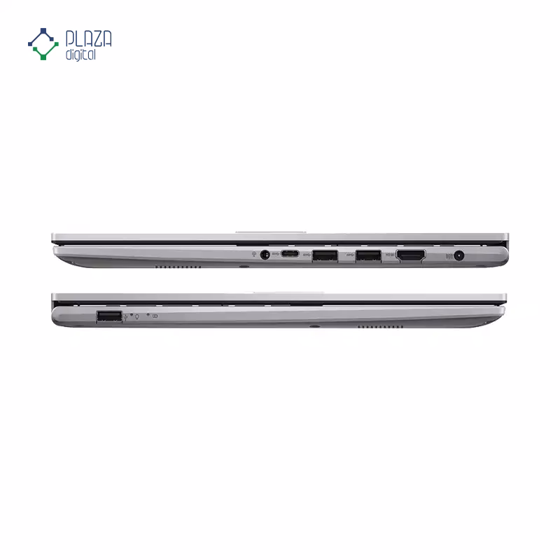 درگاه های لپ تاپ ایسوس 15.6 اینچی مدل Vivobook P1504CVA Core 5 120U 40GB 1TB پلازا دیجیتال