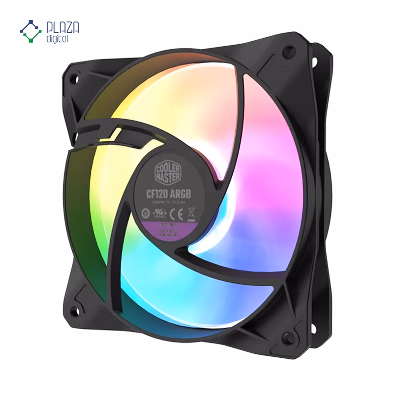 فن کیس کولر مستر CF120 ARGB پلازا دیجیتال