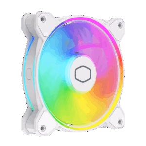 فن کیس کولر مستر MasterFan MF120 Halo2 رنگ سفید پلازا دیجیتال