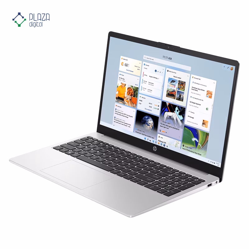 نمای سمت چپ لپ تاپ اچ پی 15.6 اینچی مدل HP 255 G10 R3 7320U 8GB 1TB پلازا دیجیتال