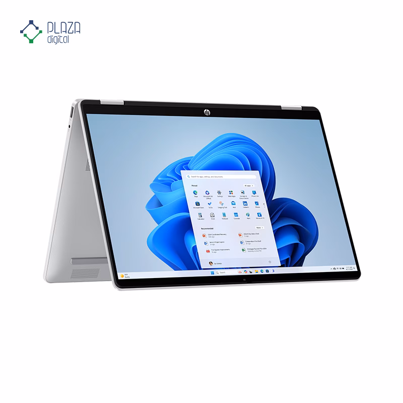 نمای باز شده لپ تاپ اچ پی 14 اینچی مدل OmniBook 5 Flip 14-fp0013dx Core 5 120U 8GB 1TB پلازا دیجیتال