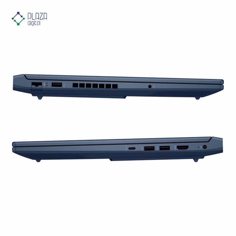 درگاه های راست لپ تاپ گیمینگ اچ پی 16.1 اینچی مدل Victus 16-R1015nia i7 14700HX 32GB 2TB RTX4050 پلازا دیجیتال