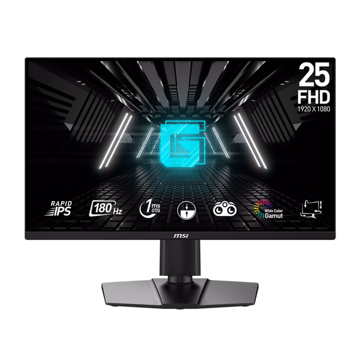مانیتور گیمینگ ام اس ای 25 اینچی مدل G255PF E2 پلازا دیجیتال