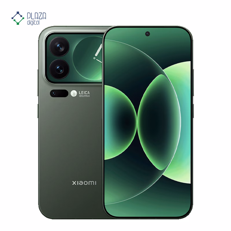 گوشی موبایل شیائومی مدل Xiaomi 17 Pro ظرفیت 512 گیگابایت رم 12 گیگابایت رنگ سبز پلازا دیجیتال