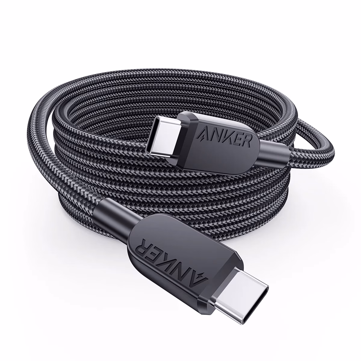 کابل تبدیل USB-C به USB-C انکر مدل A81D5 طول 90 سانتی متر پلازادیجیتال