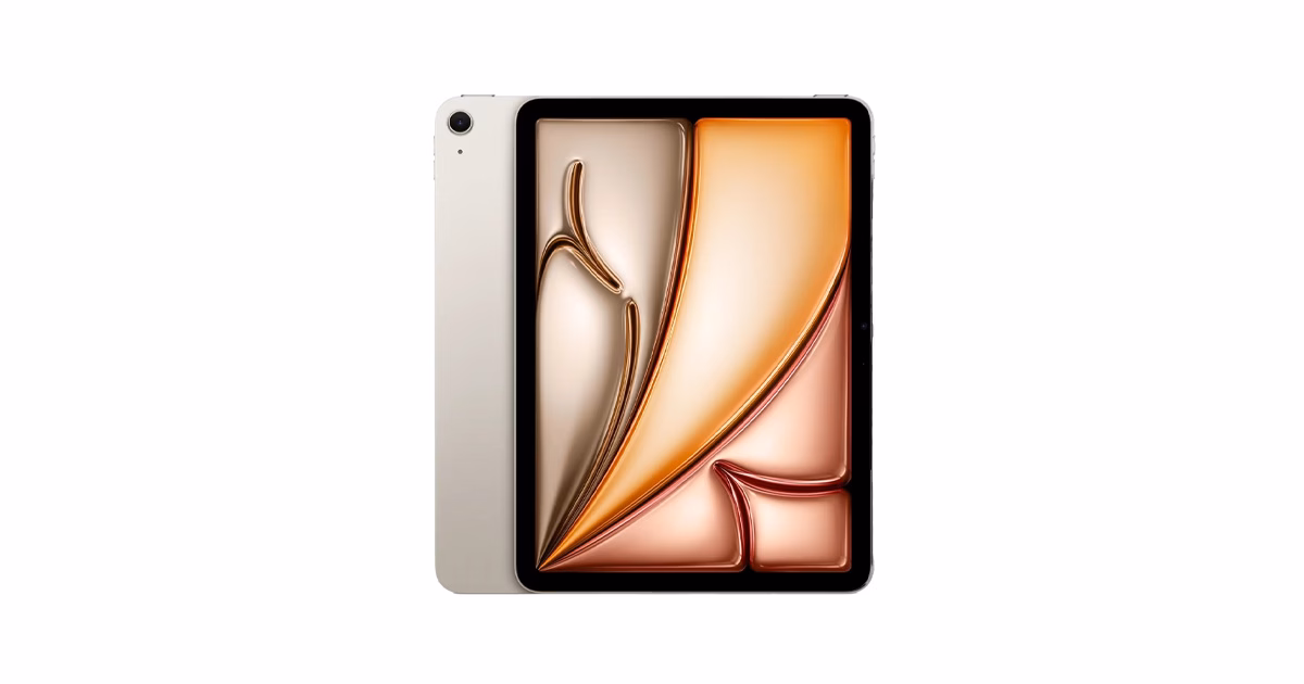 Apple-iPad-Air7-2025-Wi-Fi-M3-256GB-8GB-RAM-Tablet-Starlight-Plaz