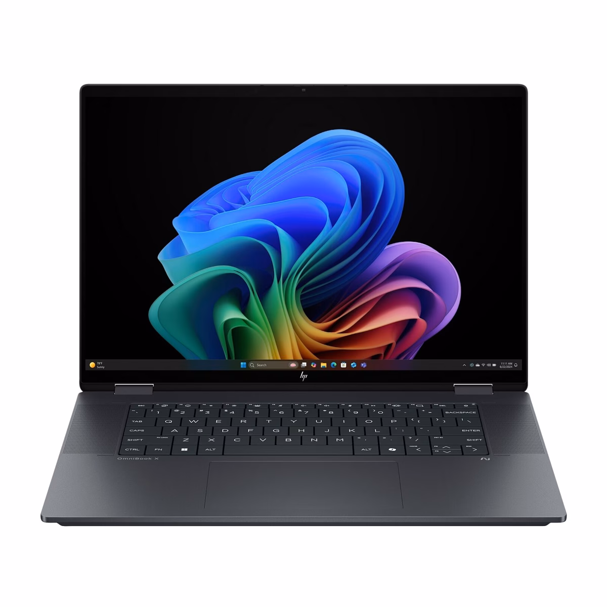لپ تاپ اچ پی 16 اینچی مدل OmniBook X Flip 16-as0023dx Ultra 7 256V 16GB 2TB پلازادیجیتال