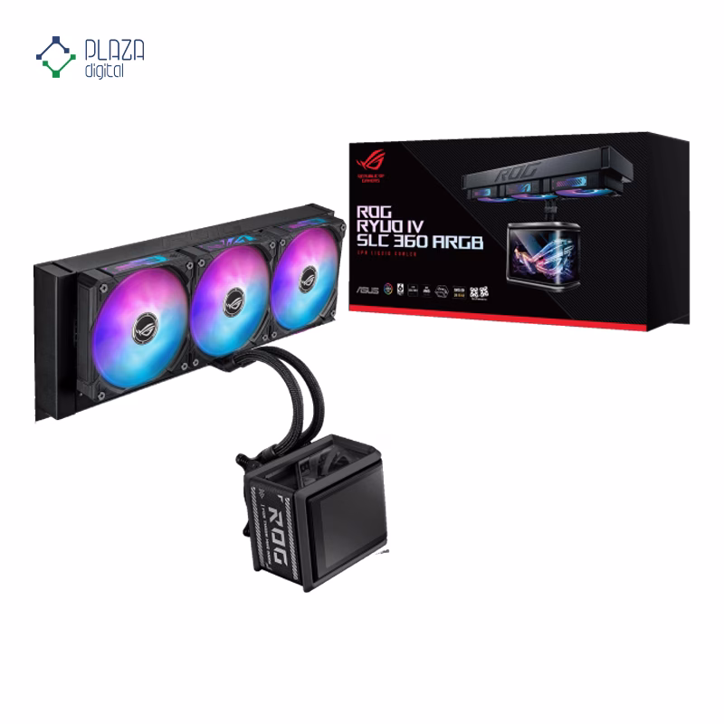 خنک کننده پردازنده مایع ایسوس مدل ROG Ryuo IV SLC 360 ARGB