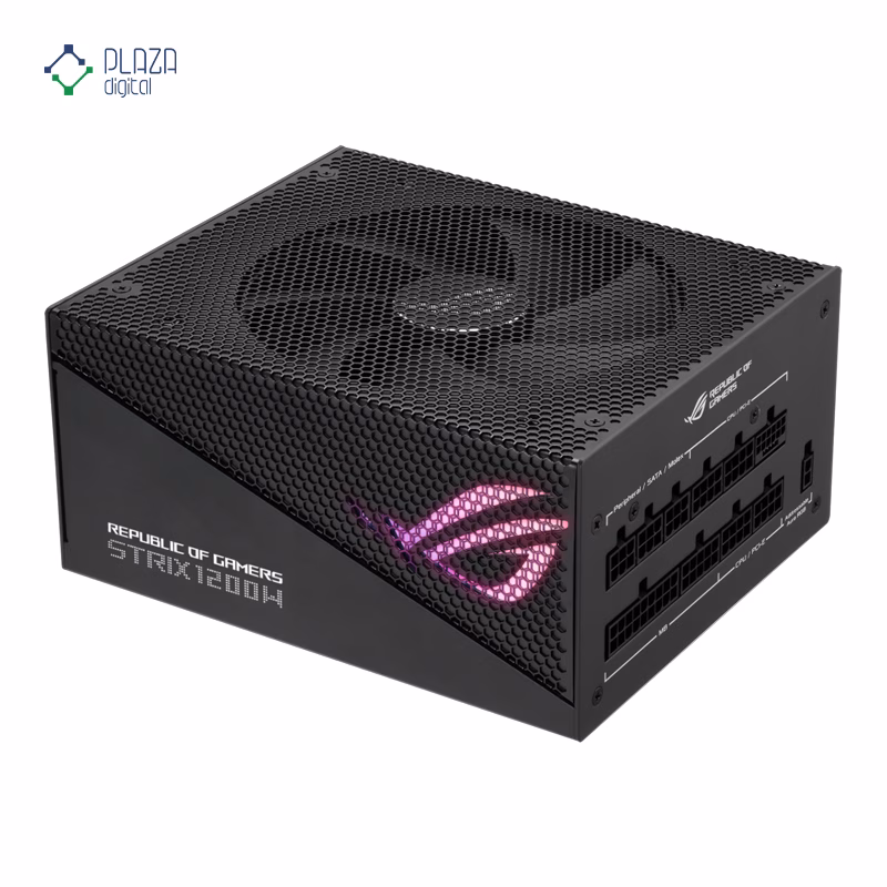 پاور کامپیوتر ایسوس مدل ROG STRIX 1200W Gold Aura Edition پلازادیجیتال