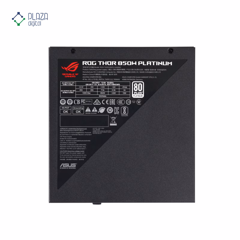 پاور کامپیوتر ایسوس مدل ROG THOR 850W Platinum II