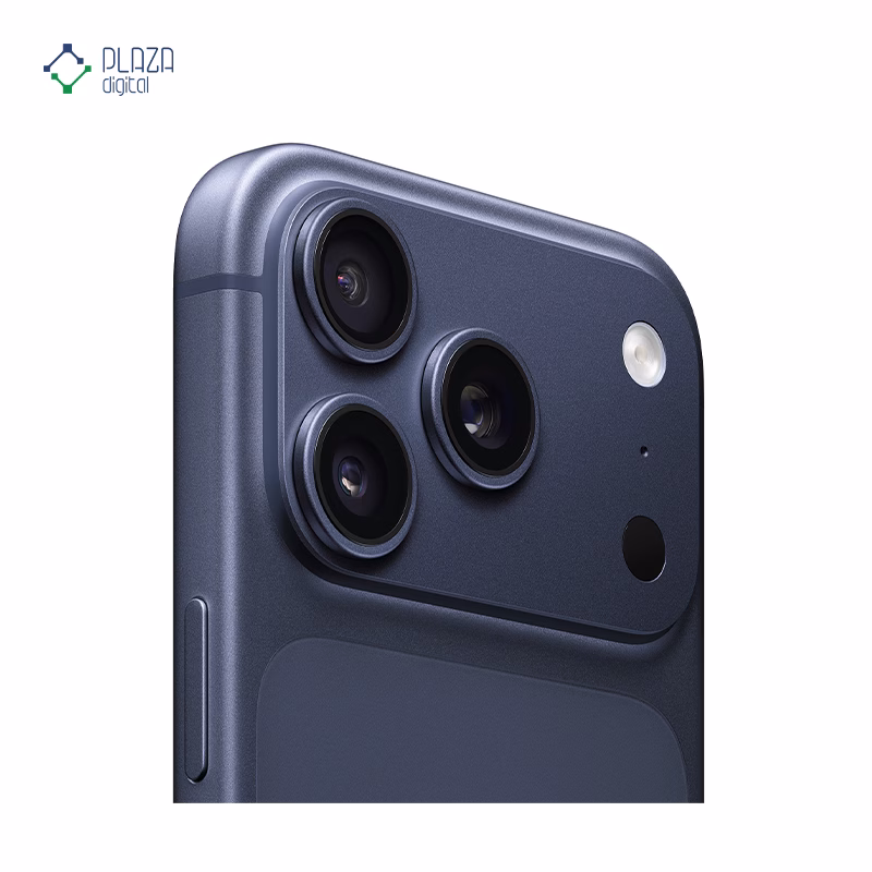 دوربین گوشی موبایل اپل مدل iPhone 17 Pro ZAA تک سیم کارت + eSim ظرفیت 1 ترابایت رم 12 گیگابایت - اکتیو/ رجیستر نشده رنگ سرمه ای پلازا دیجیتال