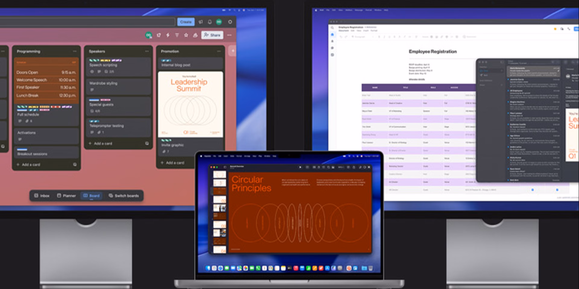 سیستم عامل macOS مک بوک پرو m5