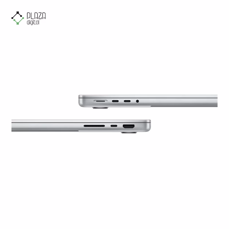 درگاه های لپ تاپ اپل 14 اینچی مدل مک بوک پرو MDE54 2025 M5 16GB 1TB پلازا دیجیتال