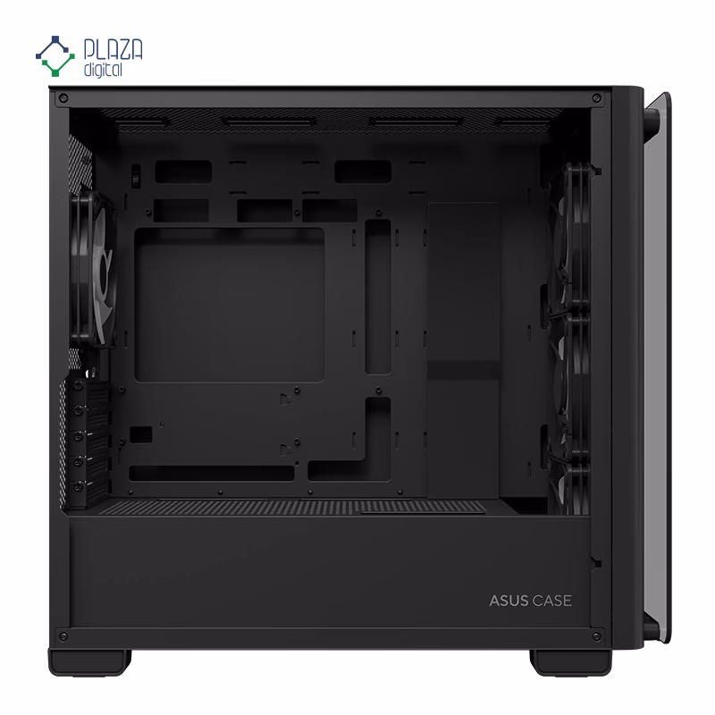 نمای داخل کیس کامپیوتر ایسوس مدل A23 PLUS پلازا دیجیتال مشکی