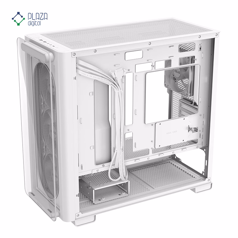 نمای داخل کیس کامپیوتر ایسوس مدل A23 PLUS پلازا دیجیتال سفید