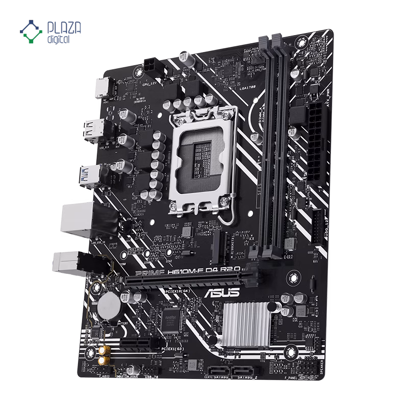 مادربرد ایسوس مدل PRIME H610M-F R2.0 D4 پلازا دیجیتال