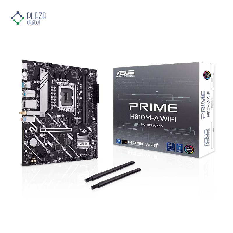 جعبه مادربرد ایسوس مدل PRIME H810M-A WIFI D5 پلازا دیجیتال