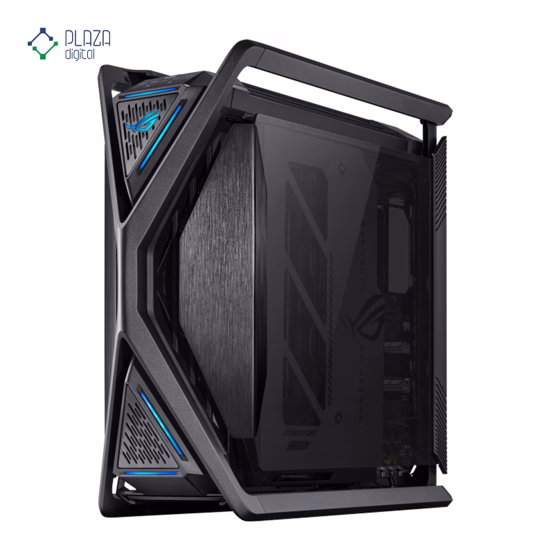 نمای نیم رخ راست کیس کامپیوتر گیمینگ ایسوس مدل ROG Hyperion GR701 BTF Edition پلازا دیجیتال