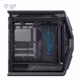 نمای چپ بدون دریچه کیس کامپیوتر گیمینگ ایسوس مدل ROG Hyperion GR701 BTF Edition پلازا دیجیتال