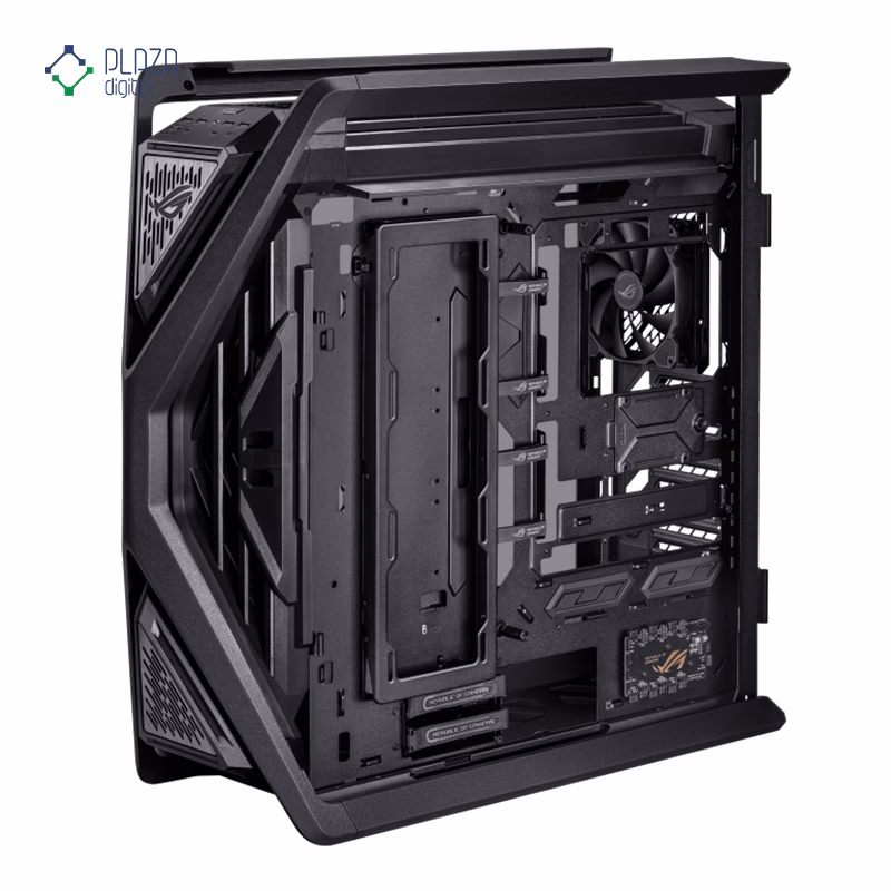 نمای فن کیس کامپیوتر گیمینگ ایسوس مدل ROG Hyperion GR701 BTF Edition پلازا دیجیتال
