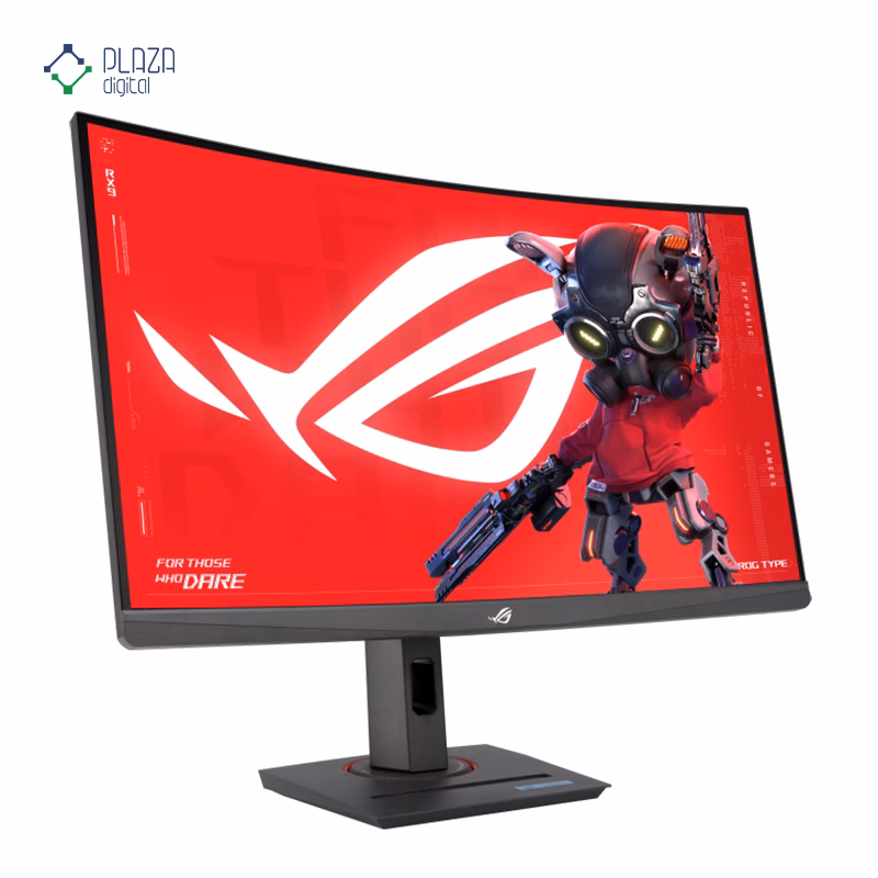 نمای چپ مانیتور گیمینگ 27 اینچی ایسوس مدل ROG Strix XG27WCMS پلازا دیجیتال