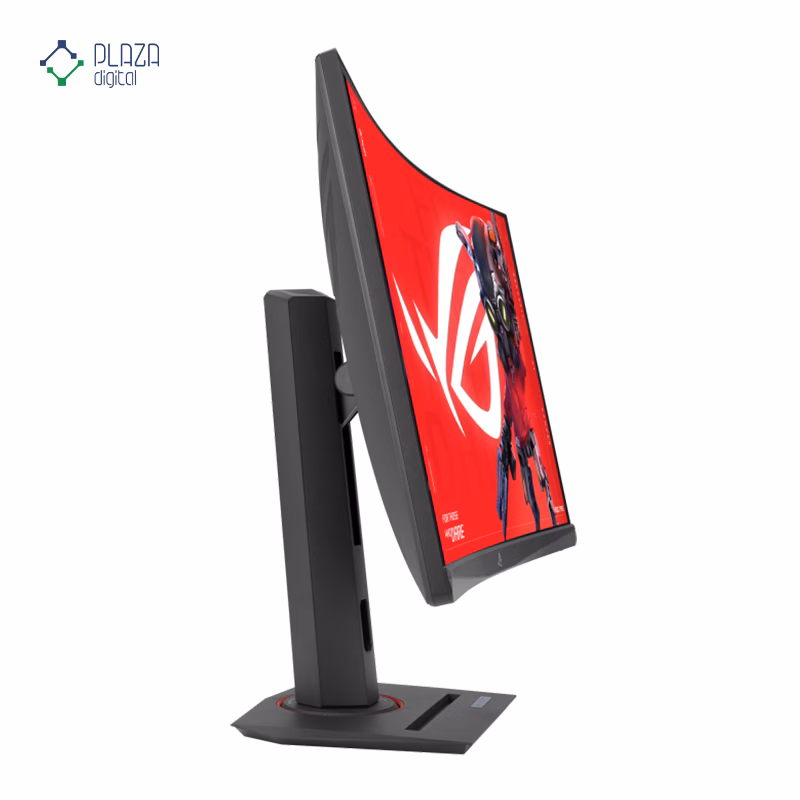 نمای کنار مانیتور گیمینگ 27 اینچی ایسوس مدل ROG Strix XG27WCMS پلازا دیجیتال