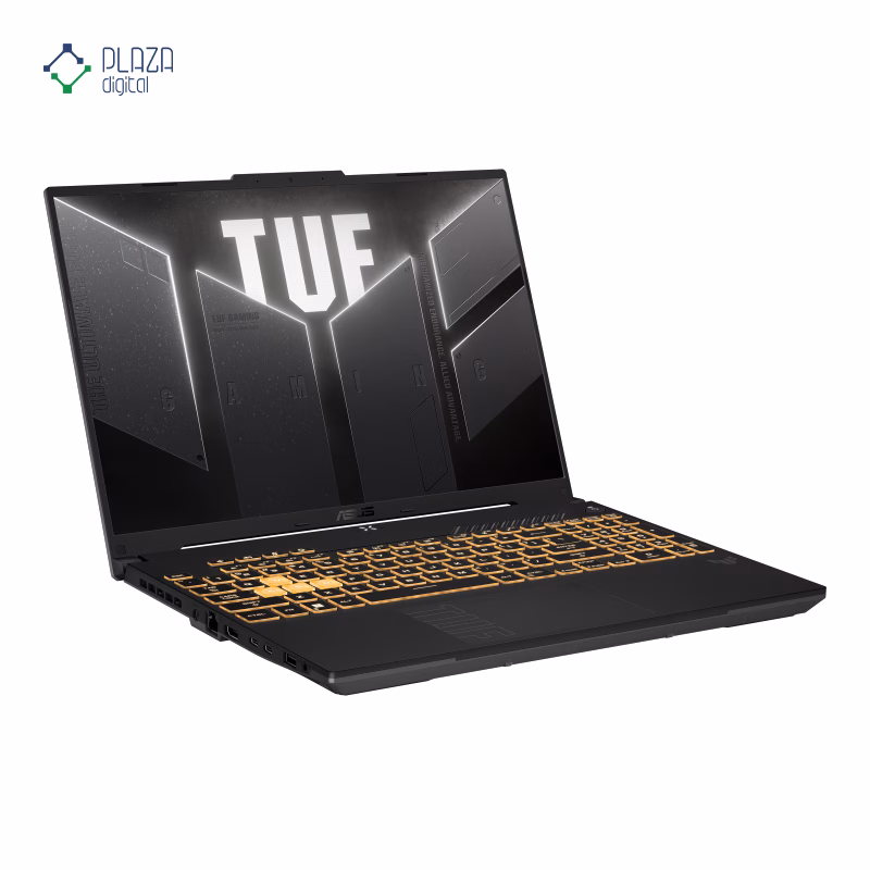 نمای چپ لپ تاپ گیمینگ ایسوس 16 اینچی مدل TUF Gaming F16 FX607VJ Core 5 210H 40GB 3TB RTX3050 پلازا دیجیتال
