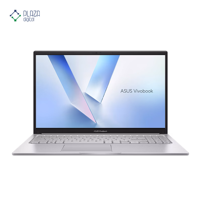 نمای جلو لپ تاپ ایسوس 15.6 اینچی مدل VivoBook 15 X1504VA Core 5 120U 40GB 1TB پلازا دیجیتال