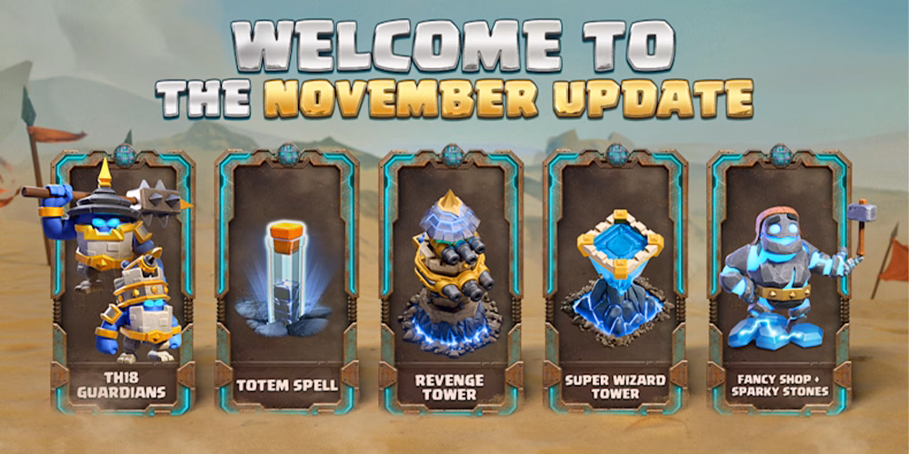 آپدیت تاون هال 18 کلش آف کلنز