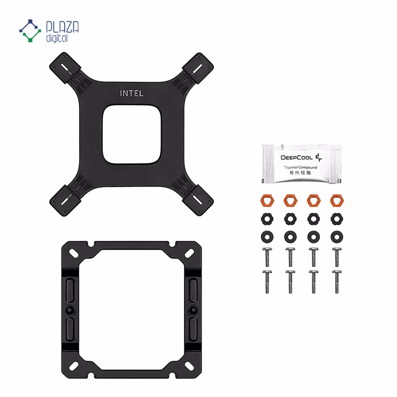 براکت خنک کننده پردازنده دیپ کول مدل AG500 BK ARGB V2 پلازا دیجیتال