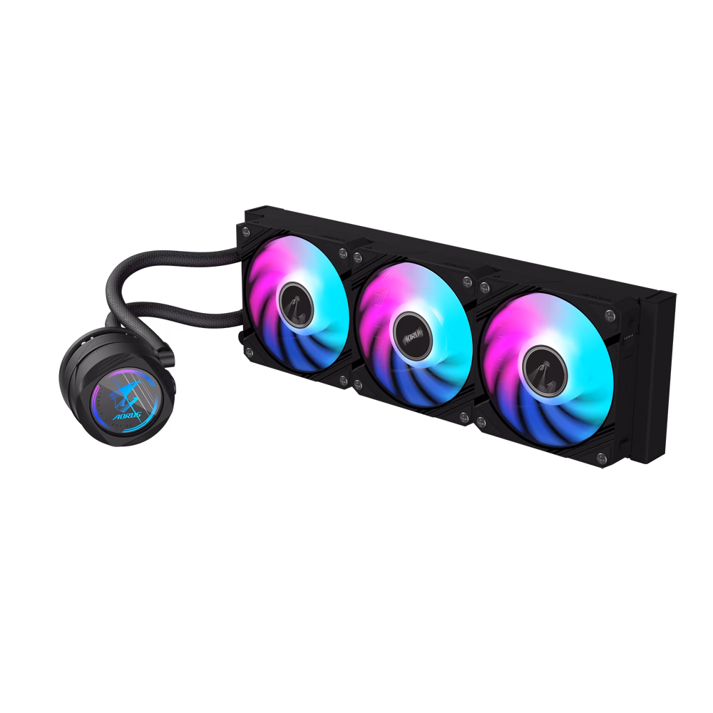 خنک کننده پردازنده مایع گیگابایت مدل AORUS WATERFORCE II 360 پلازا دیجیتال