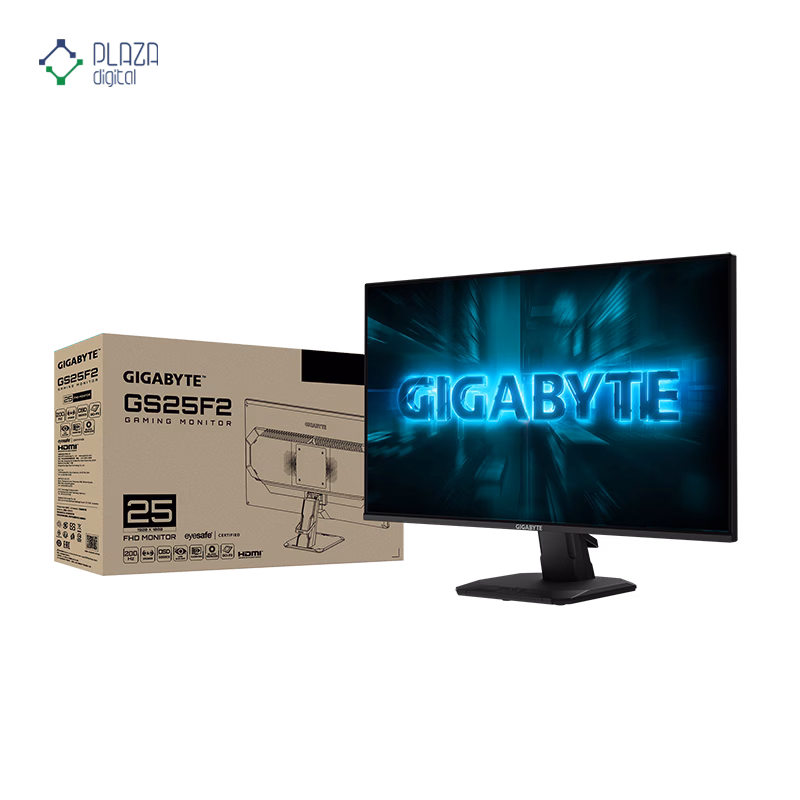 مانیتور گیمینگ گیگابایت 24.5 اینچ مدل GS25F2A پلازا دیجیتال