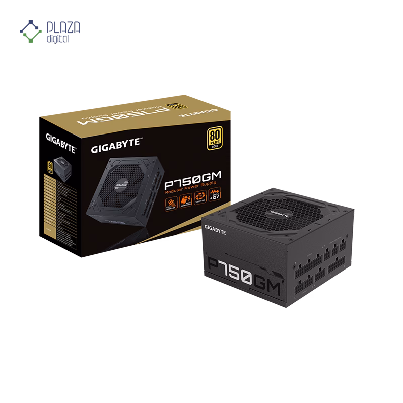 جعبه پاور کامپیوتر گیگابایت مدل P750GM پلازا دیجیتال